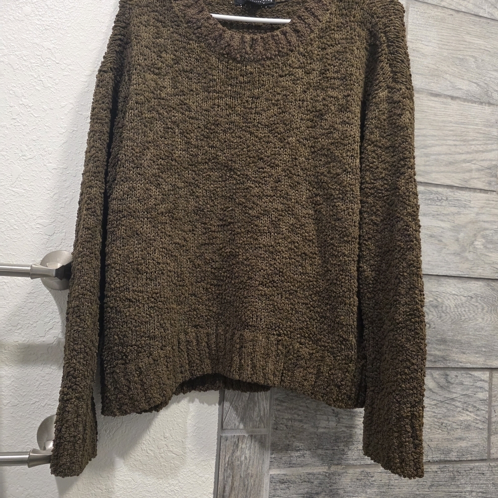Cozy Olive Green Sweater
